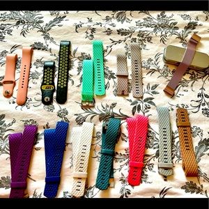 FitBit “Heart rate” watch Bands ONLY!!    Comes with 2 chargers.